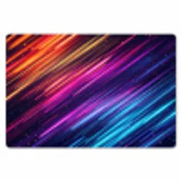 Snelheid - Kosmos - Kleurrijk Placemat vinyl groot -zzsfeer1_Kitchenyeah-website