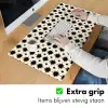 Stervormen - Geometrisch - Zwart Muismat XXL klein 681 -sfeer3