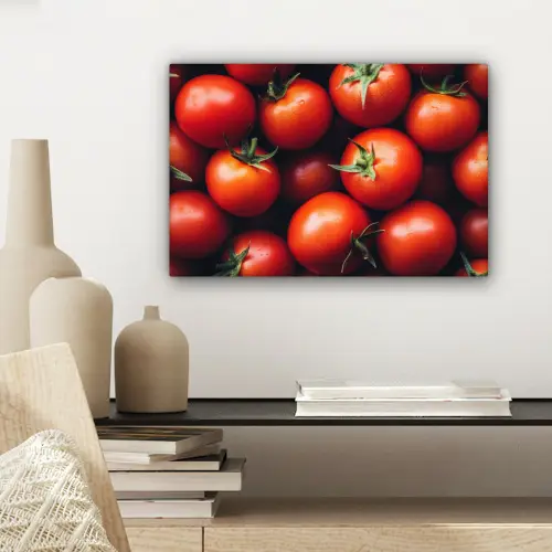 Groente - Rood - Tomaten canvas 2cm klein -sfeer6