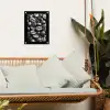 Koffiebonen - Zwart - Vintage tuinposter los doek klein -sfeer7