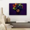 Vrouw - Paars - Druiven canvas 2cm klein -sfeer6