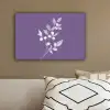 Tak - Sierlijk - Bladeren - Minimalistisch canvas 2cm klein -sfeer3