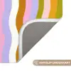 lijnen - Golven - Pastelkleuren - Patroon Badmat klein -USP_AntislipNL