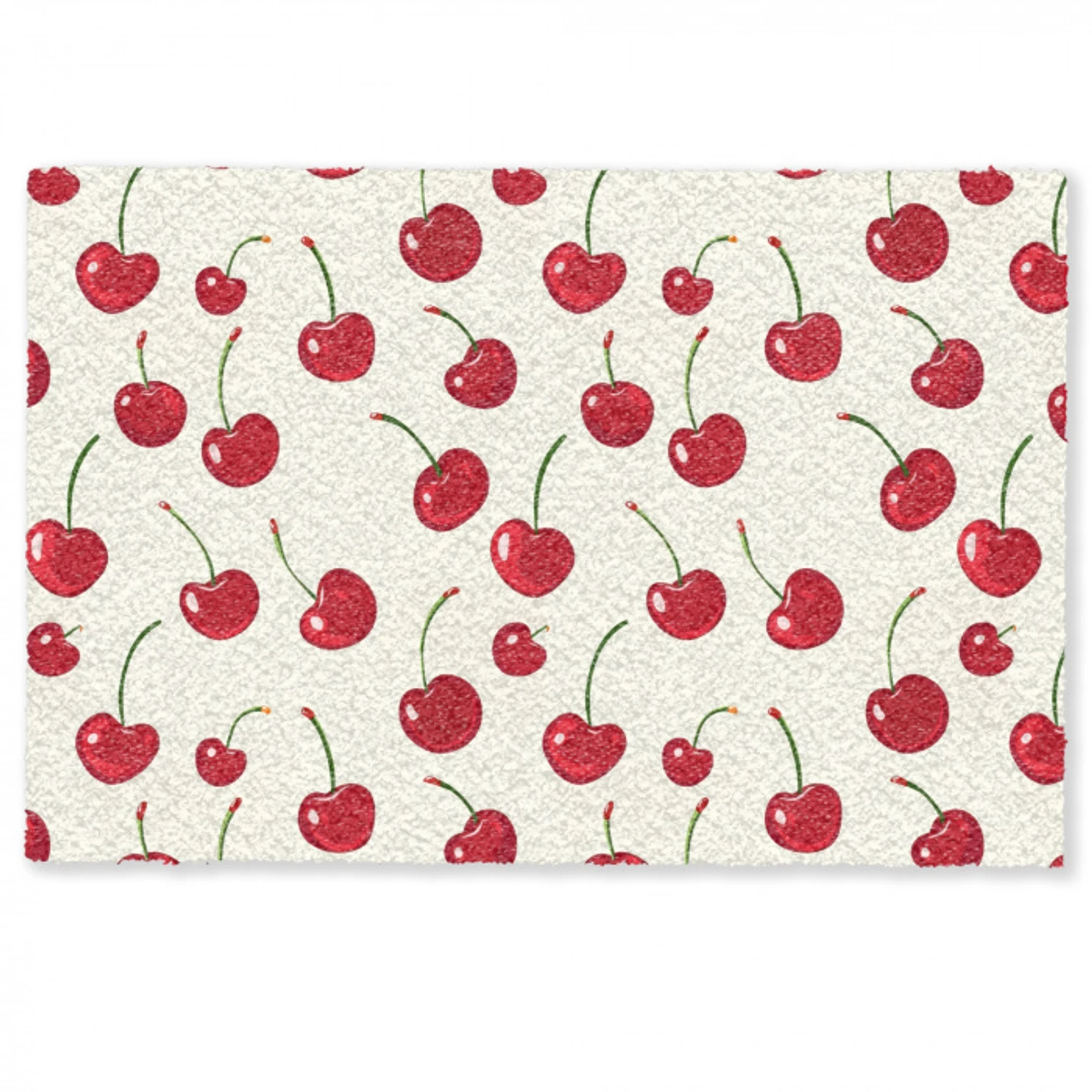 Kersen - Minimalistisch - Rood Deurmat klein 898 -zkaufland3d
