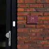 Bordeauxrood - Klassiek Naambord Rechthoek middel -sfeer1-rechthoek-S