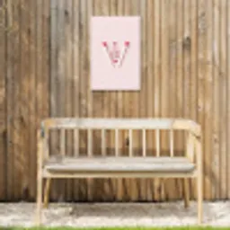 Perfect - Minimalistisch - Valentijn Tuinposter op houten frame 2 cm dik klein -sfeer4