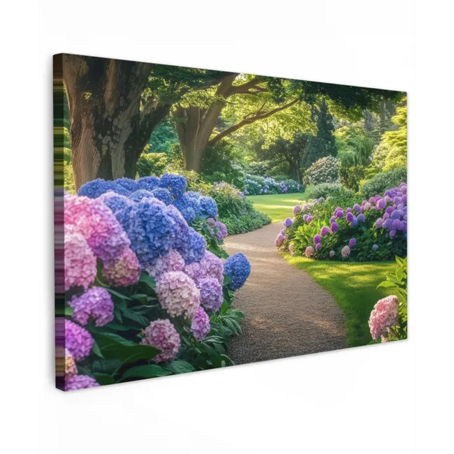 Buiten canvas - Hortensia- Park - Pad