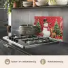 Feestvreugde - Winterbos - Kleurrijk keuken achterwand spatscherm klein -usp_NL