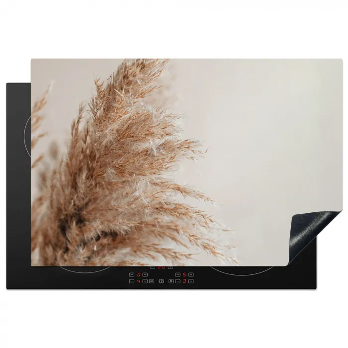 Gras - Planten - Natuur - Pampasgras Inductie beschermer vinyl 3mm klein -3d