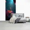 Standbeeld - Zeebodem - Koraal - Kleurrijk fotobehang vinyl groot -slaapkamer