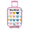 Hartjes - Pastel - Patroon Kinderkoffer - Roze klein -zz3dotto