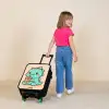 Kawai - Dino - Bubbletea Kinderkoffer - Zwart klein -sfeer1