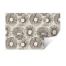 Cirkels - Patroon - Zwart Muursticker klein 286 -3d