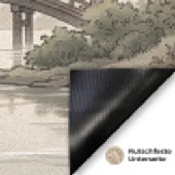 Azië - Landschap - Kleurrijk Deurmat klein -antislip_DE