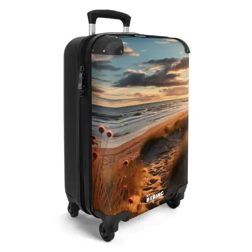 Strand met helmgras NBS - Handbagage koffer - Kinderen Unisex middel -productfoto_3d
