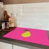 Illustratie - Fruit - Peer - Groen Inductie beschermer vinyl 3mm klein -sfeer3