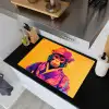 Aap - Kimono - Bloemen - Hoofdtooi Inductie beschemer met haakjes klein -sfeer1