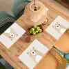 Beer - Dier - Wilde dieren Placemat vinyl groot -zzsfeer5_Kitchenyeah-website