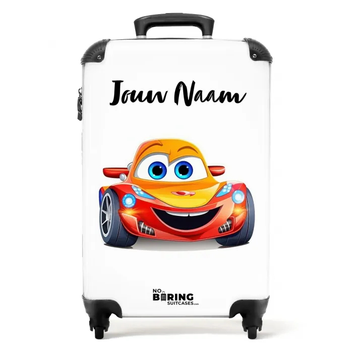 Auke auto NBS - Handbagage koffer - Kinderen Unisex middel -productfoto_recht
