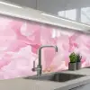 Bloemenpracht - Bloemen - Roze - Pioenroos keuken achterwand 2 middel -3d_schuin