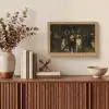 De Nachtwacht - Kunst - Oude meesters - Rembrandt Light Box met kabel (Tafellamp) klein -sfeer2