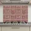 Geometrisch - Patroon - Rood keuken achterwand spatscherm klein 900 -3d_website