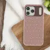 Donkerblauw - Roze - Patroom - Symmetrisch Telefoonhoesje iPhone 17 Pro Max klein 879 -sfeer1