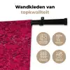 Vloeiend - Verf - Texturen - Rood Wandkleed katoen klein 269 -sfeer2