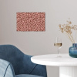 Luipaard - Patroon - Roze poster papier klein 62 -sfeer3