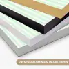 Bloemen - Ovaal - Strepen - Groen Textielframe zwart klein -USP_kleurenNL