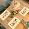 Cherish every moment - Cocktailglas - Geel Placemat vinyl groot -zzsfeer5_Kitchenyeah-website