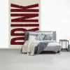 Rood - Vintage - Decoratie - Japandi fotobehang vinyl groot -slaapkamer