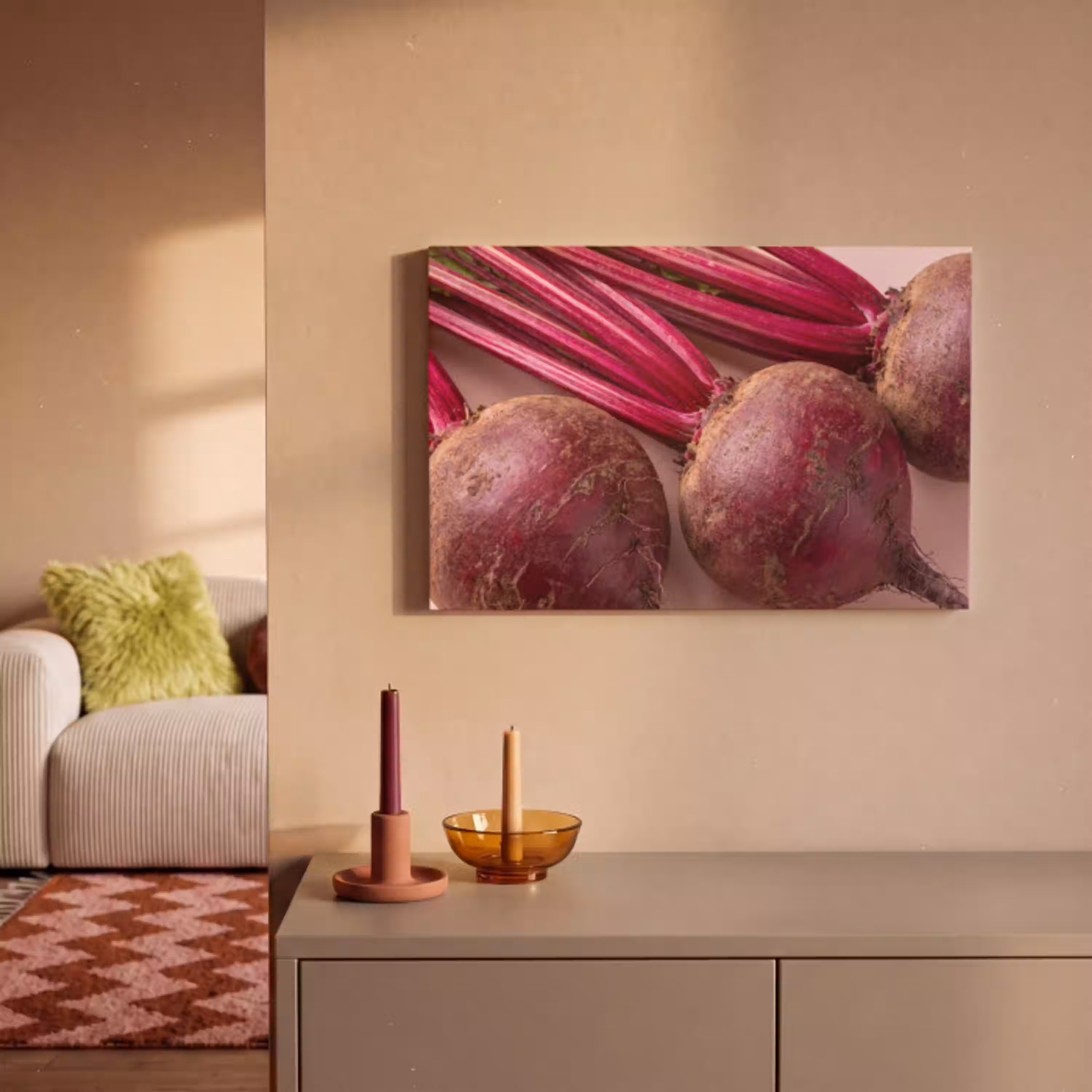 Groente - Rood - Vers canvas 2cm klein -sfeer1