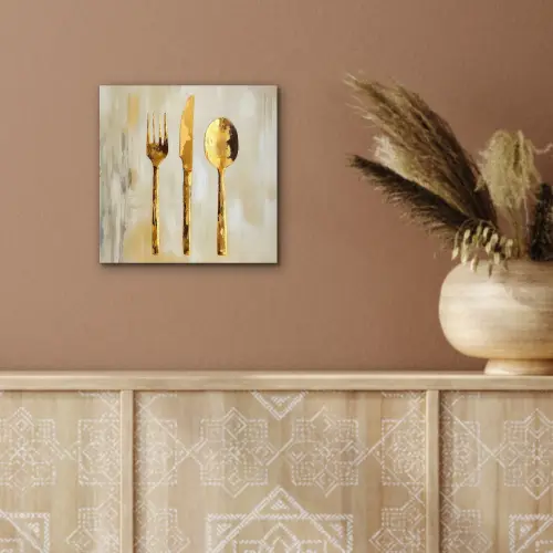 Verf - Goud - Bestek aluminium wit klein -sfeer4