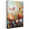 Bloemen - Kunst - Natuur - Olieverf canvas 2cm klein -z3d