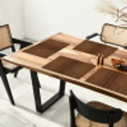 Hardhout - Patronen - Bruin Placemat vinyl groot 368 -zzsfeer4_Kitchenyeah-website