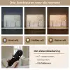 Bomen - Aquarel - Kunst - Natuur Light Box met batterij (Wandlamp) middel -USP_lichtkleurNL