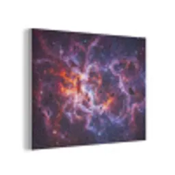 Space - Stars - Abstract - Colorful PET vilt klein -3d