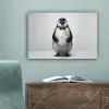 Pinguïn - WC rol - Wit canvas 2cm klein -sfeer4