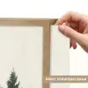 Sparren - Bomen - Groen - Beige Light Box met batterij (Wandlamp) middel -USP_websiteprintNL