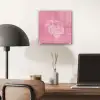 Frambozen - Steel - Getekend - Roze plexiglas 5mm klein -sfeer6
