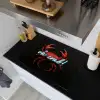 Krab - Rood - Neon - Quote Inductie beschemer met haakjes klein -sfeer1