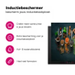 Kruiden - Specerijen - Lepels Inductie beschermer vinyl 3mm klein -wsfeer2_website