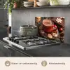Chocolademelk - Mok - Winter - Kerst - Gezelligheid keuken achterwand spatscherm klein -usp_NL