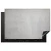 Beton - Grijs - Cement - Industrieel - Structuur Inductie beschermer vinyl 3mm klein -3d