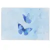 Vlinders - Sierlijk - Blauw Deurmat klein -zkaufland3d