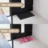 Bloemen - Verf - Roze Deurmat klein -voor-na_NL