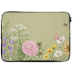 Botanisch - Bloemen - Kleurrijk laptophoes neopreen klein -zkaufland3dotto