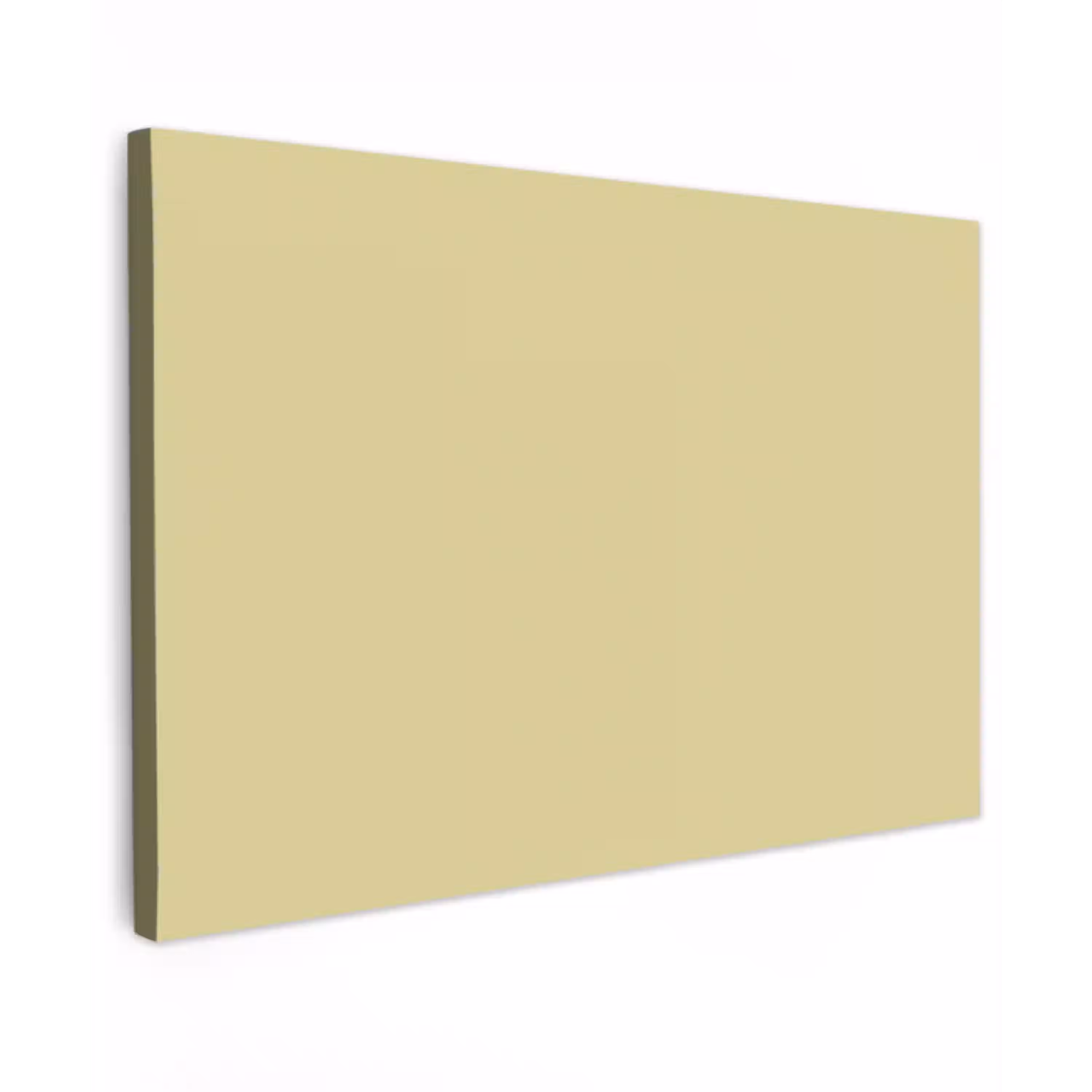 Golden - Clover - Geel Tuinposter op houten frame 2 cm dik klein 845 -3d