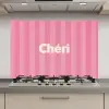 Gestreept - Roze - Chéri keuken achterwand spatscherm klein -3d_website